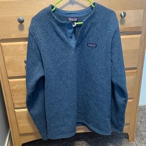 PATAGONIA BETTER SWEATER HENLEY PULLOVER FLEECE MEN'S